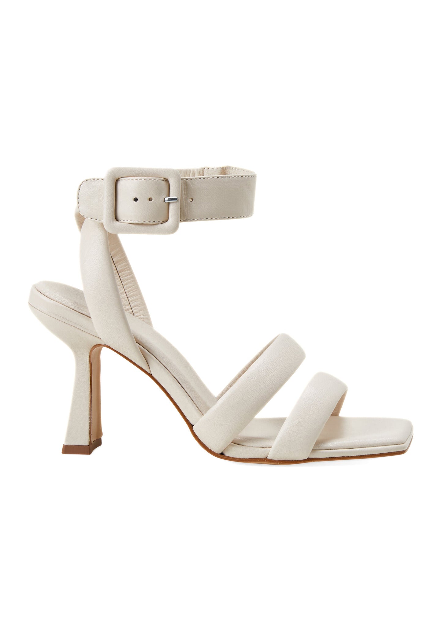 Uvaia WOMENS Leather 8cm HEELED SANDALS-5