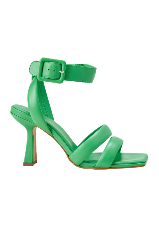 Uvaia WOMENS Leather 8cm HEELED SANDALS-0