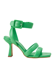 Uvaia WOMENS Leather 8cm HEELED SANDALS-0