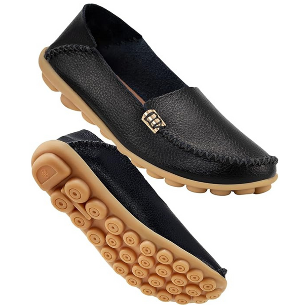 Mocasines de piel suave de primera calidad 