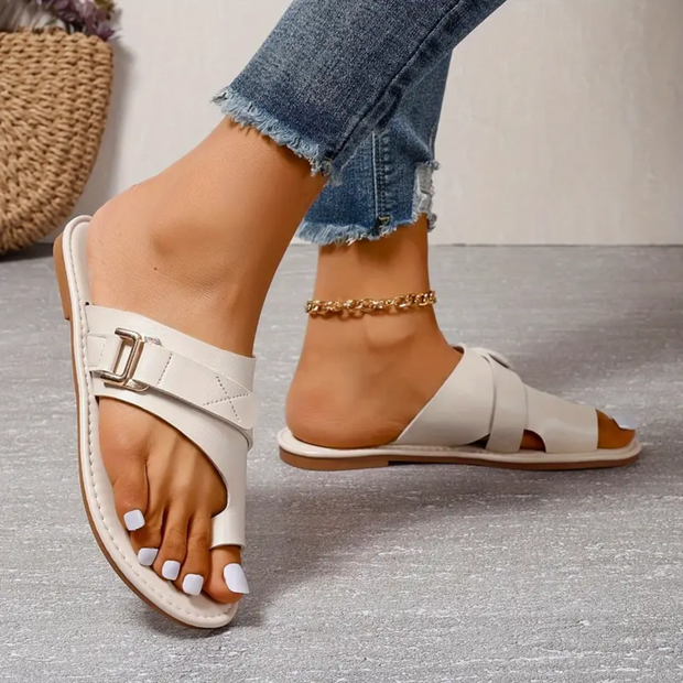 Sandalias de cuero cómodas