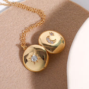 Women's Titanium Steel Minimalist Necklace