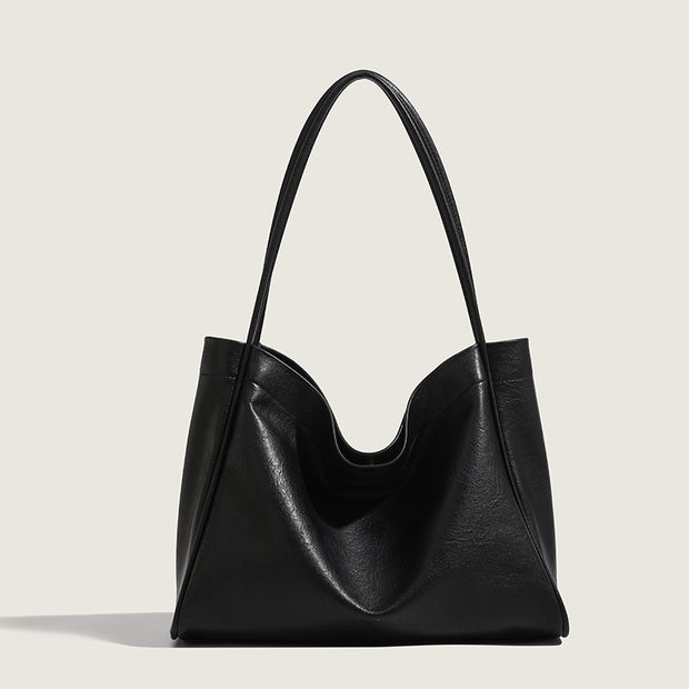 Bolso de hombro de cuero