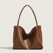 Bolso de hombro de cuero