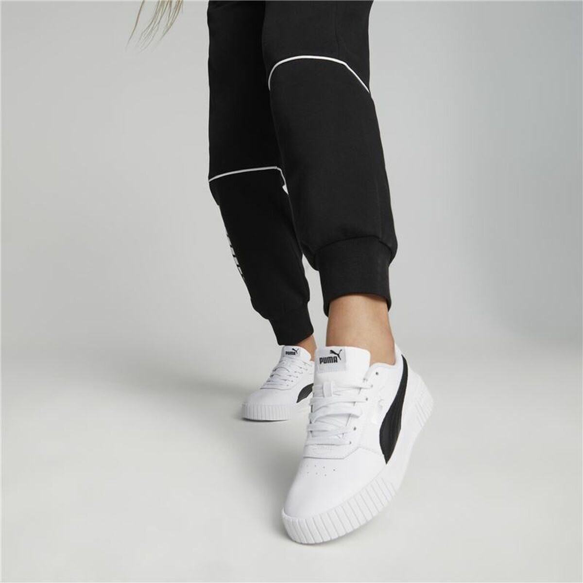 Women's casual trainers Puma Carina 2.0 White-2
