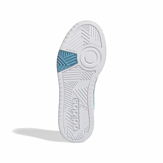 Sports Trainers for Women Adidas Hoops 3.0 Blue White-6
