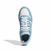 Sports Trainers for Women Adidas Hoops 3.0 Blue White-5