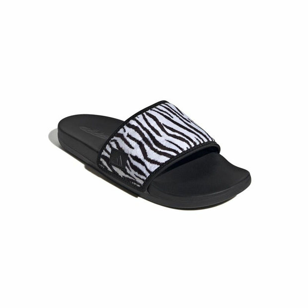 Women's Flip Flops Adidas Adilette Comfort Black-2
