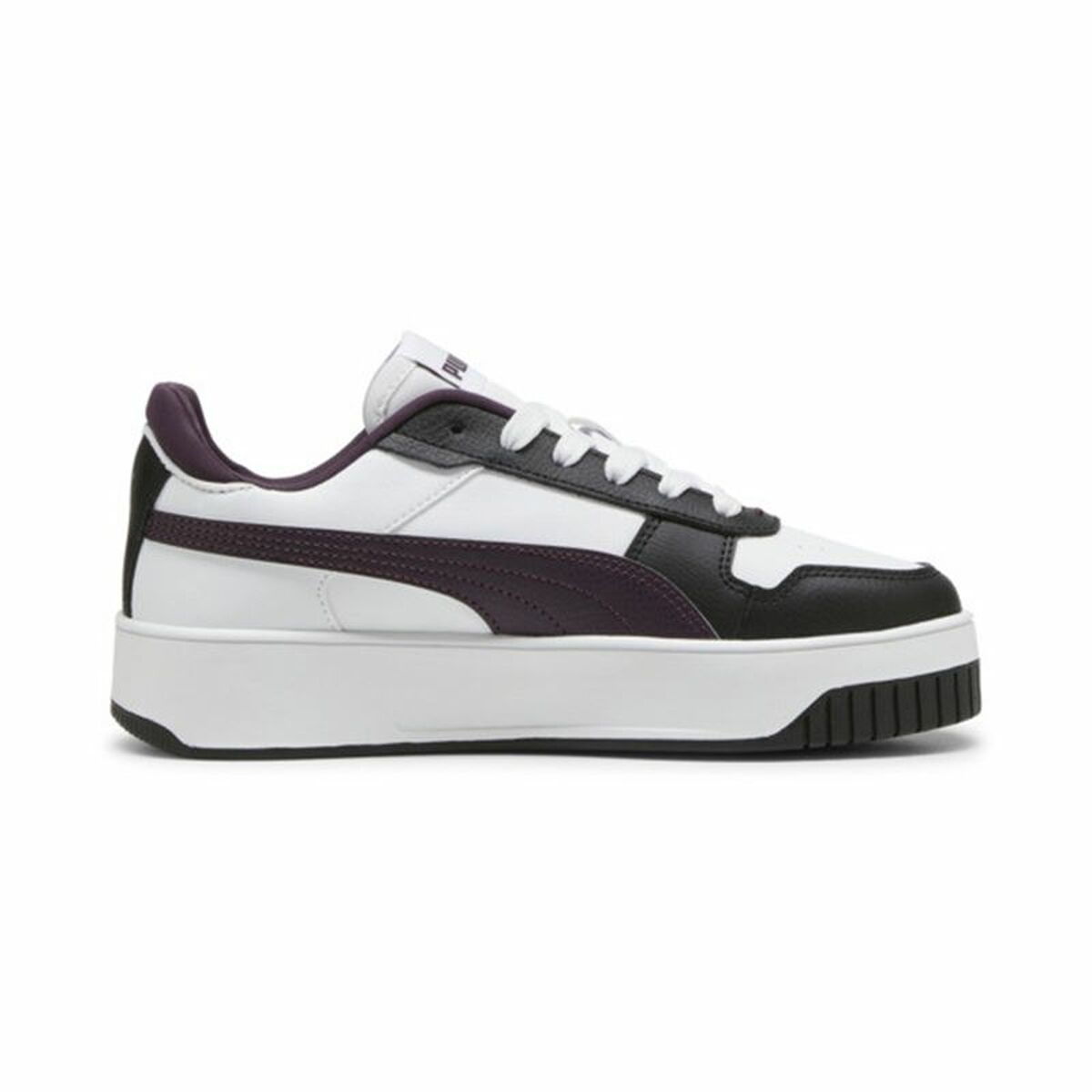 Women's casual trainers Puma Carina Street White Navy Blue-7