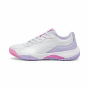 Sports Trainers for Women Puma Nova Smash White Plum-7