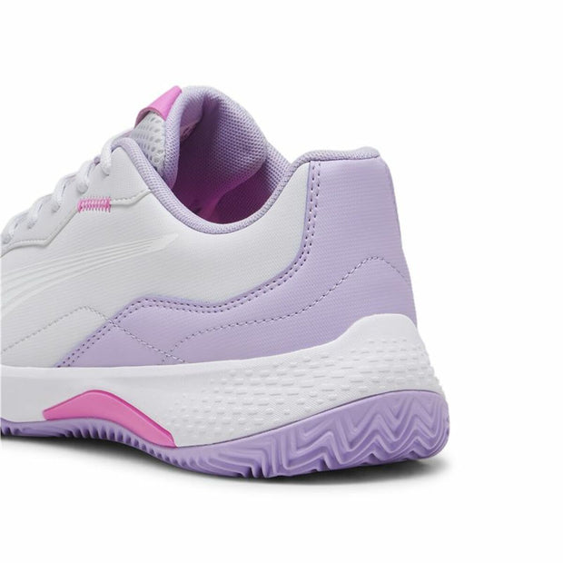Sports Trainers for Women Puma Nova Smash White Plum-4
