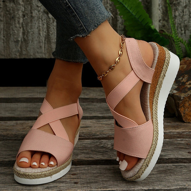 Sandalias con tiras traseras suaves