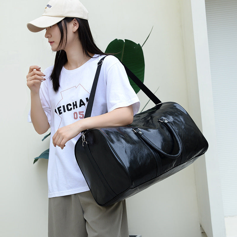 Glossy Duffle Bag