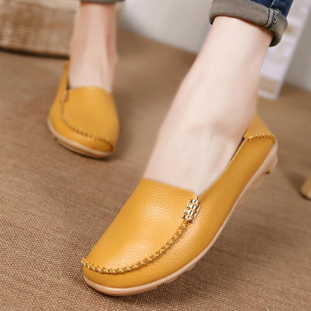 Mocasines de piel suave de primera calidad 