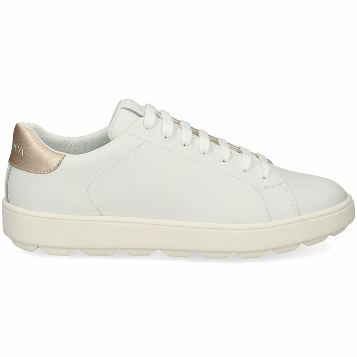 Women's casual trainers Geox Spherica Ecub-1 White-0