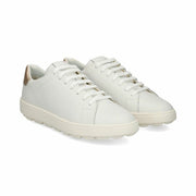 Women's casual trainers Geox Spherica Ecub-1 White-6