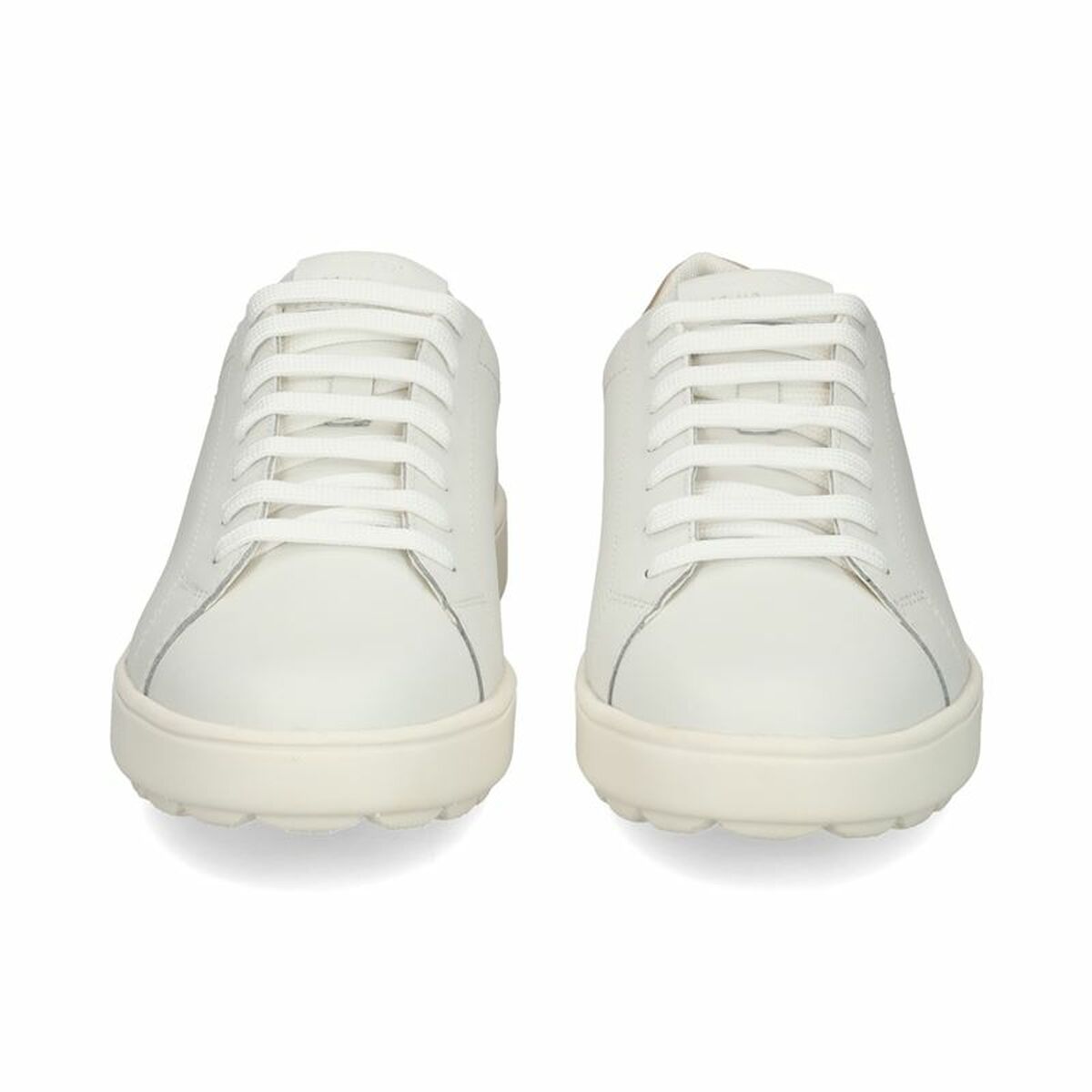 Women's casual trainers Geox Spherica Ecub-1 White-5