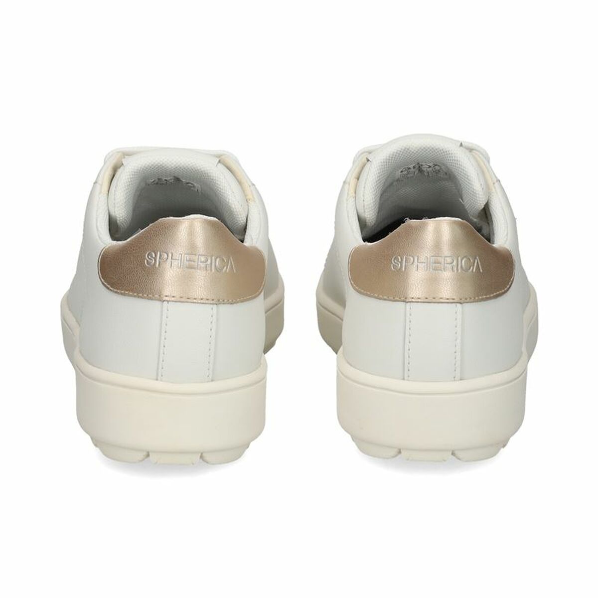 Women's casual trainers Geox Spherica Ecub-1 White-3