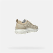 Women's casual trainers Geox Spherica C Beige-4