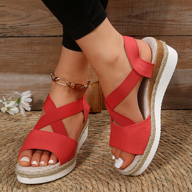 Sandalias con tiras traseras suaves