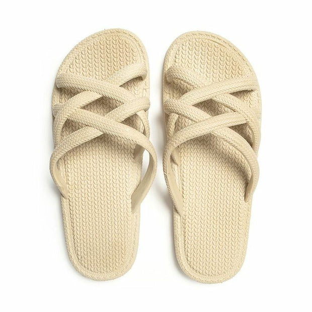 Women's Flip Flops Brasileras Mersin Light brown-3