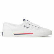 Sports Trainers for Women Pepe Jeans Brady Basic White-0