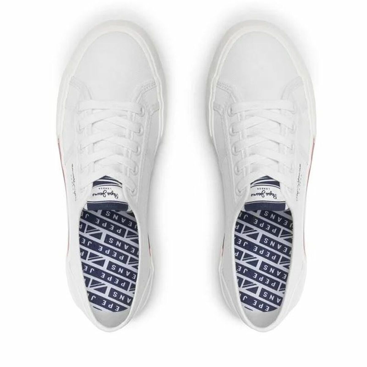 Sports Trainers for Women Pepe Jeans Brady Basic White-4