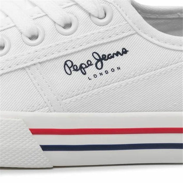 Sports Trainers for Women Pepe Jeans Brady Basic White-2