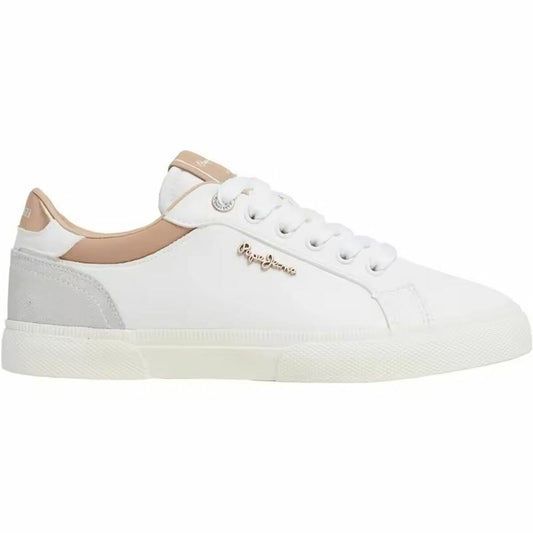 Sports Trainers for Women Pepe Jeans Kenton Court Golden-0