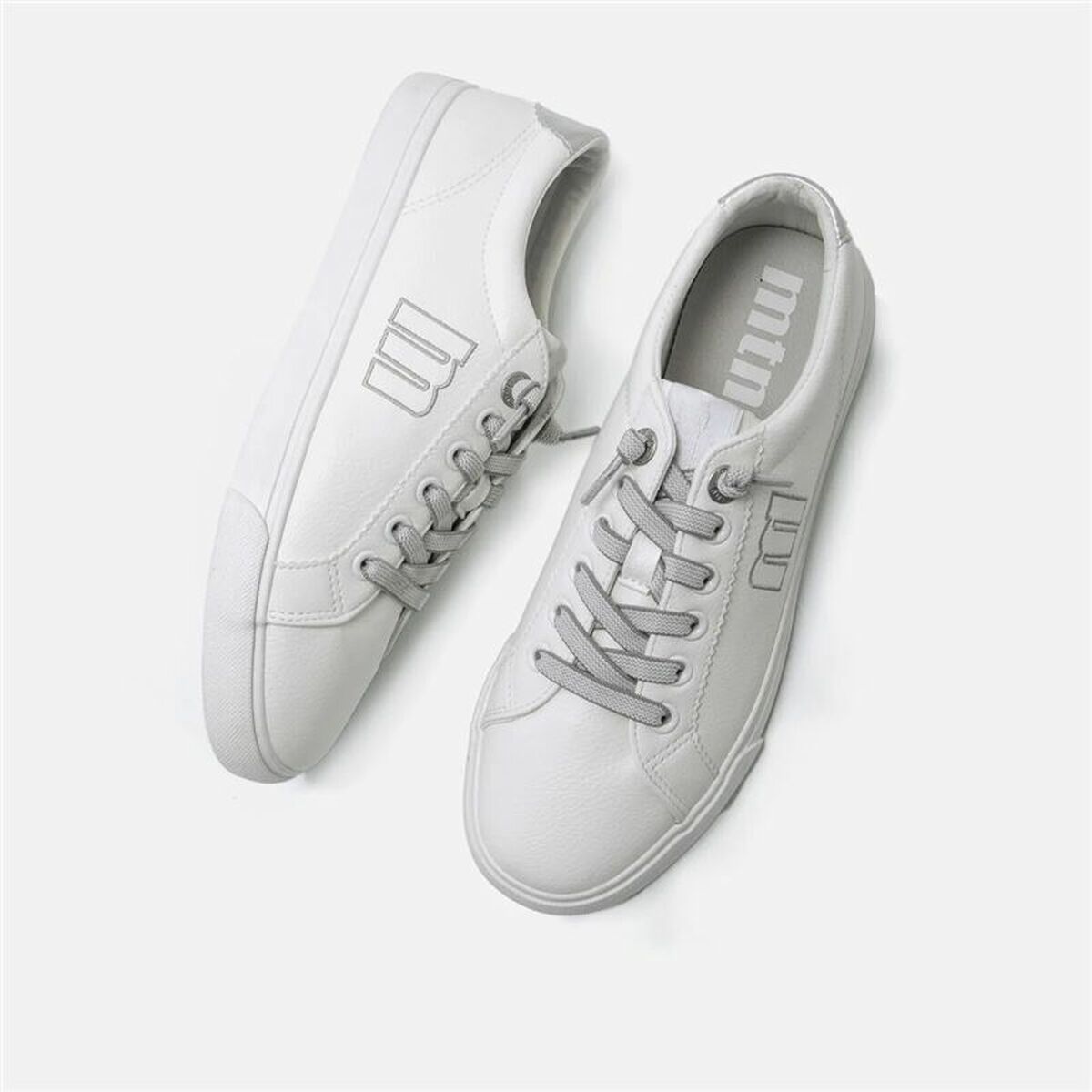 Sports Trainers for Women Mustang Aria White-2