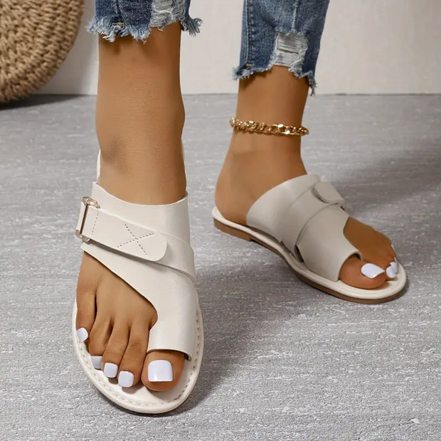 Sandalias de cuero cómodas