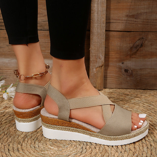 Sandalias con tiras traseras suaves