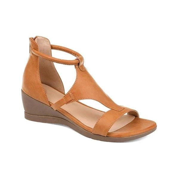 Zip-On Casual Sandals