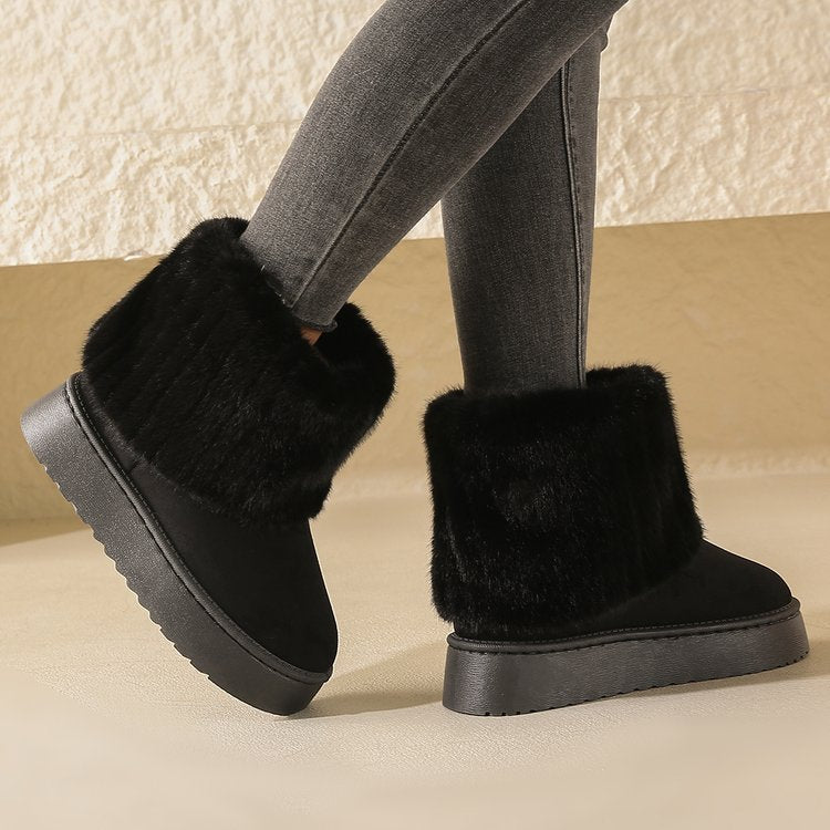 Plush Winter Boots