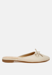 Eras Bow Slip-On Flat Mules-0