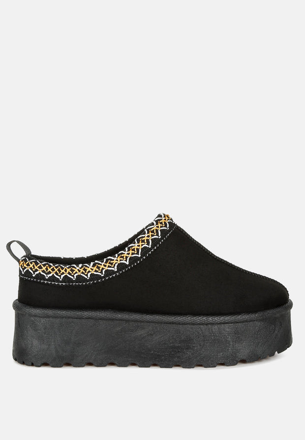 Jesters Embroidered Platform Classic Slip-On-7