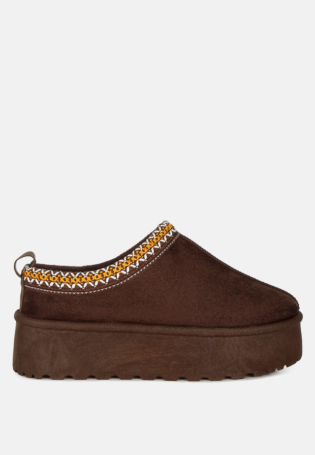 Jesters Embroidered Platform Classic Slip-On-6