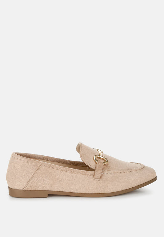 Kingsley Horsebit Embellished Loafers-0