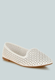 Kyrie Cut Out Detail Ballerinas-1