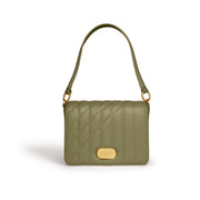 Iris Shoulder Bag in Green-4