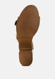 Lhasa Real Suede Leather Clog Sandals-1