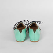 Nomad Genuine Leather Calf Hair Oxford Flat Shoes by Lordess-4