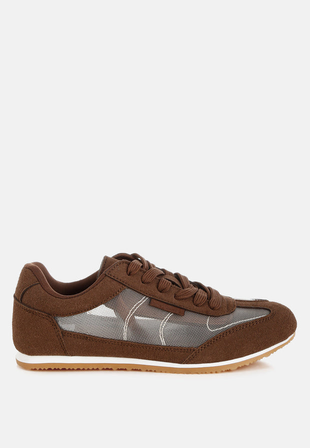 Milon Microfiber & Mesh Sneakers-0