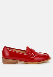 Mogul Penny Strap Detail Loafers-5