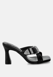 Mohaya Engraved Metallic Buckle Sandals-6