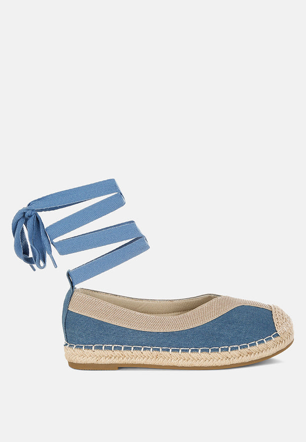 Nalya Detachable Lace Up Espadrille Sandals-0