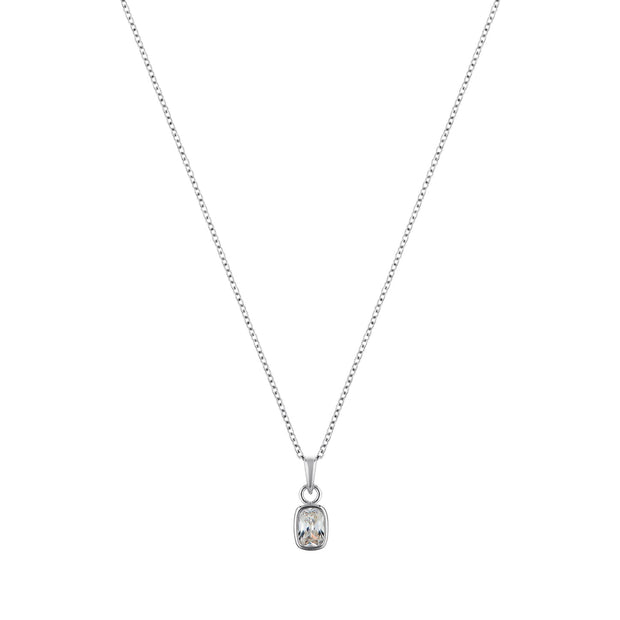 Enigma sterling silver necklace-0