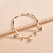 Tobillera tejida Ocean Muse