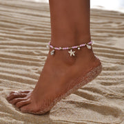 Tobillera tejida Ocean Muse