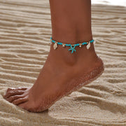 Tobillera tejida Ocean Muse